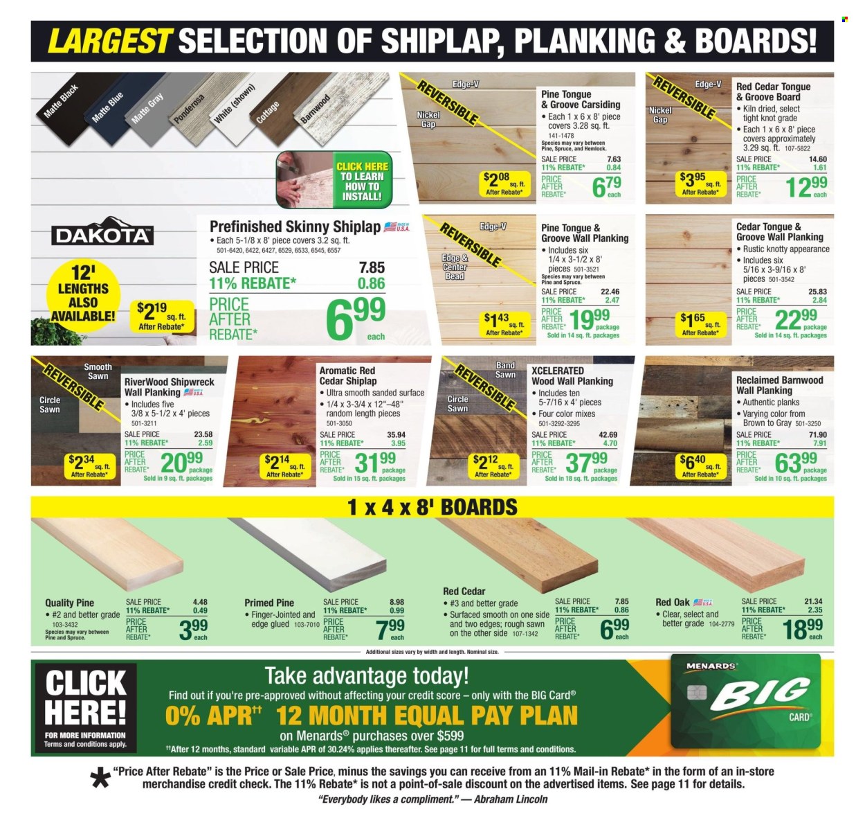 Menards ad - 09/05/2024 - 09/15/2024. Page 15