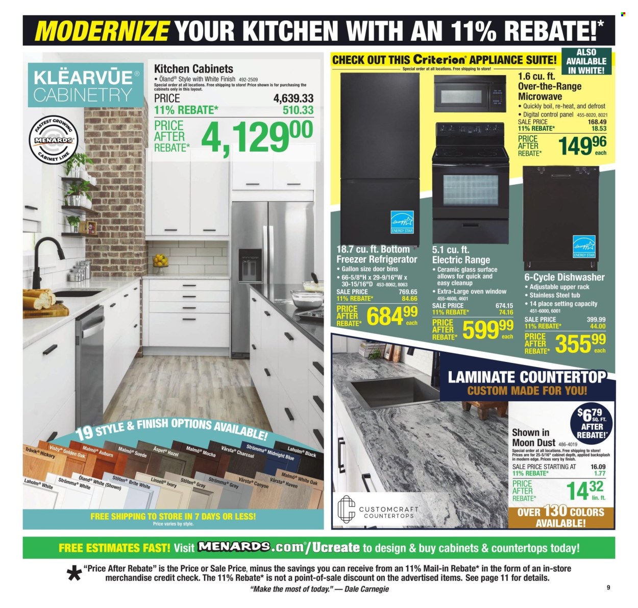 Menards ad - 09/05/2024 - 09/15/2024. Page 16