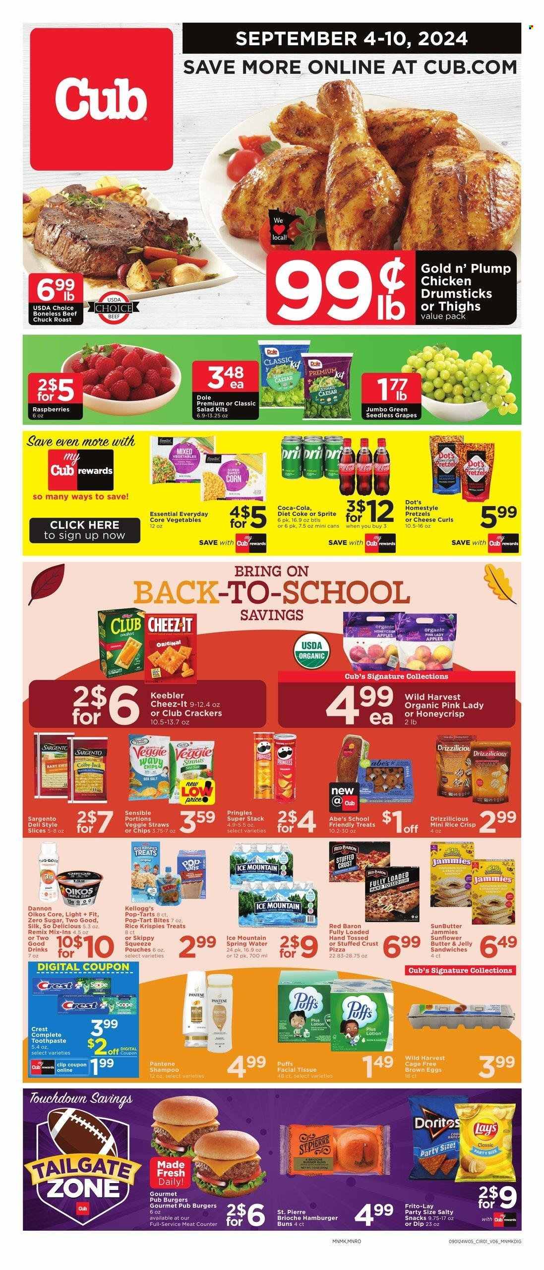 Cub Foods ad - 09/04/2024 - 09/10/2024. Page 1