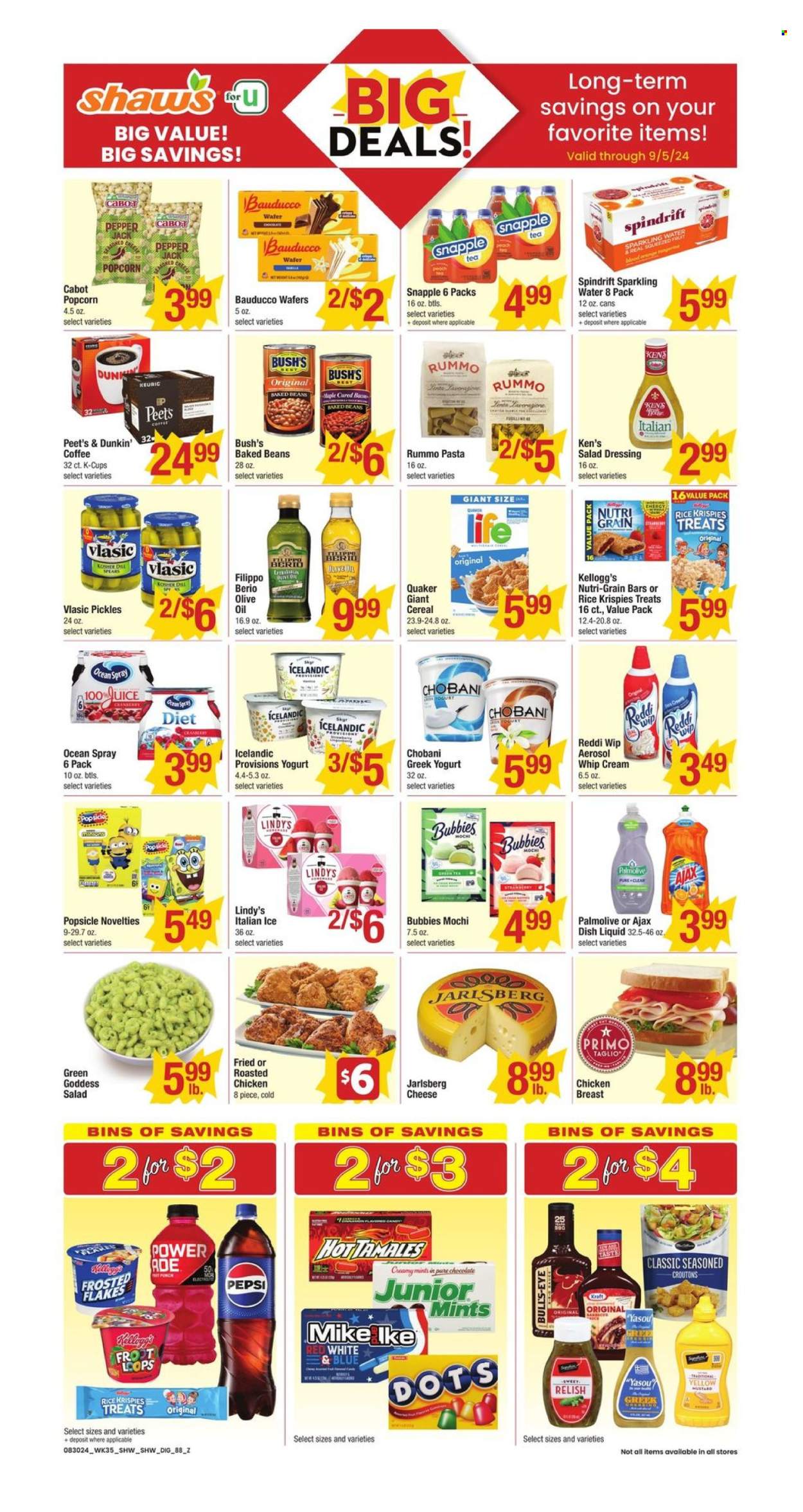 Shaw’s ad - 08/30/2024 - 09/05/2024. Page 1