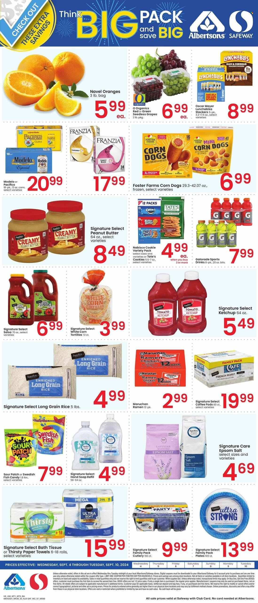 Safeway ad - 09/04/2024 - 09/10/2024. Page 1