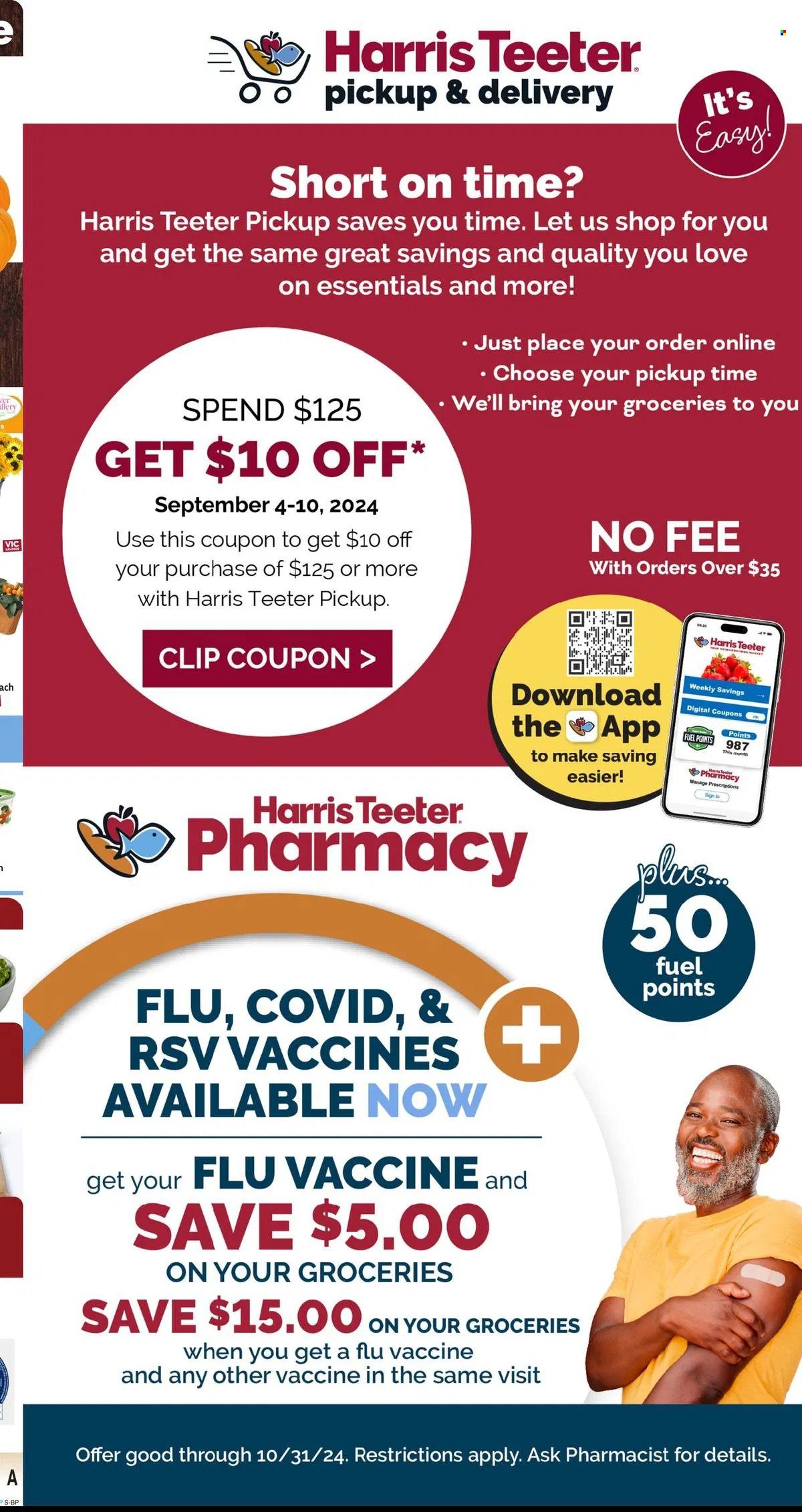 Harris Teeter ad - 09/04/2024 - 09/10/2024. Page 9