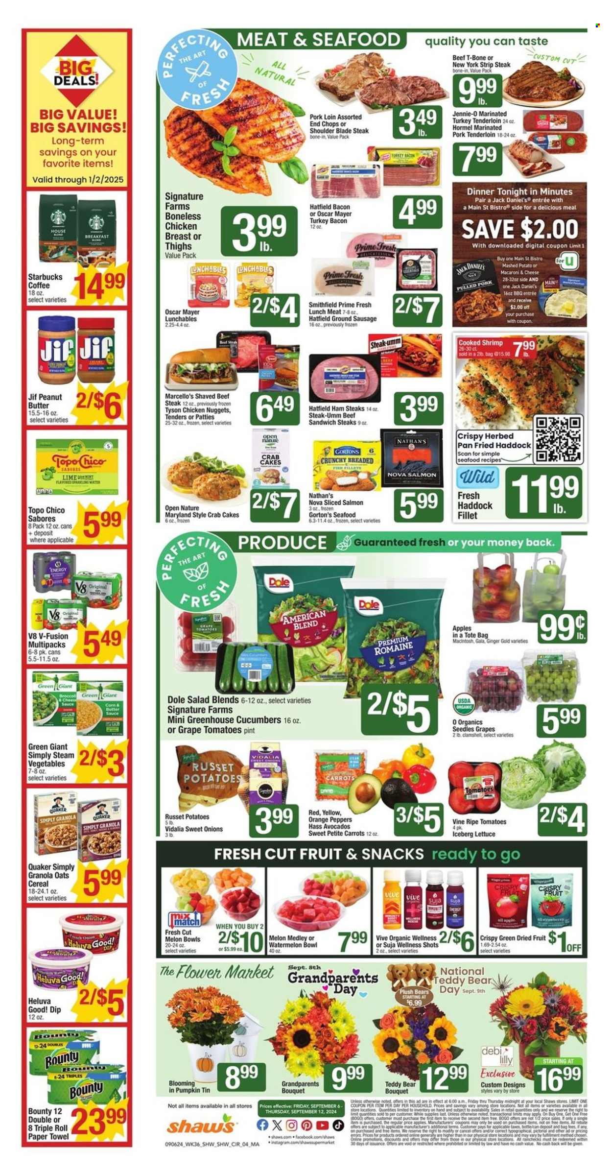 Shaw’s ad - 09/06/2024 - 09/12/2024. Page 4