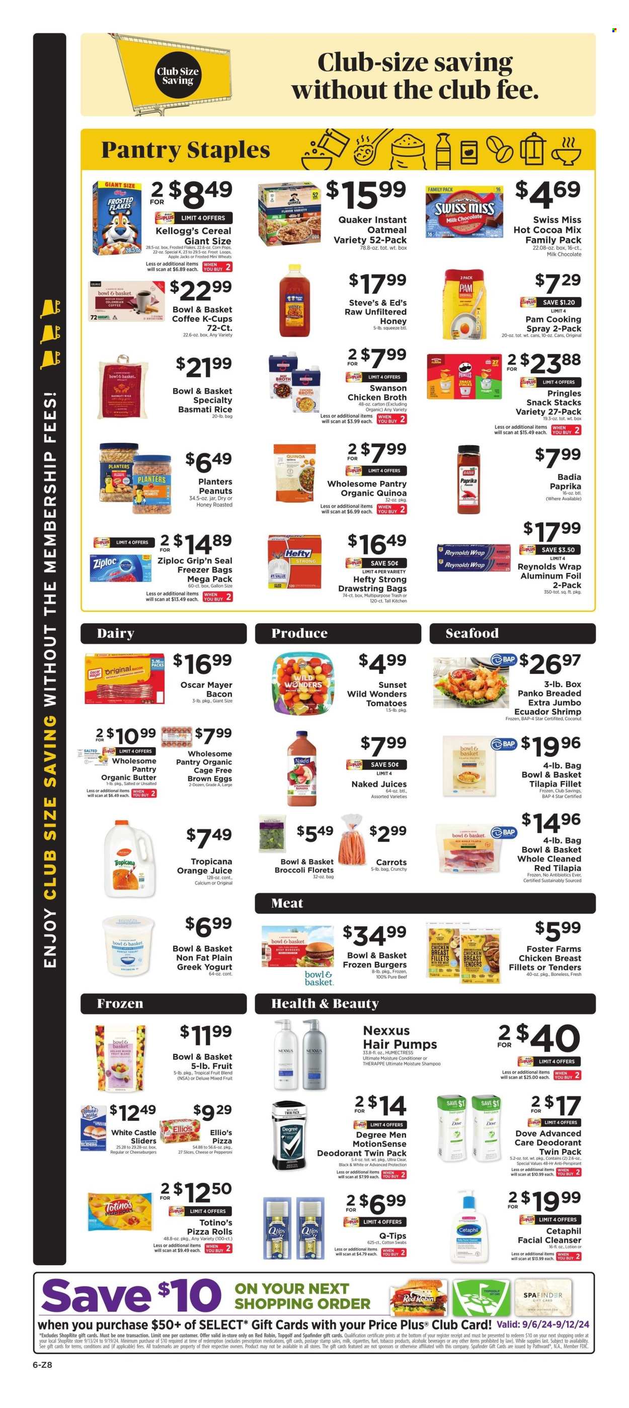 ShopRite ad - 09/06/2024 - 09/12/2024. Page 6