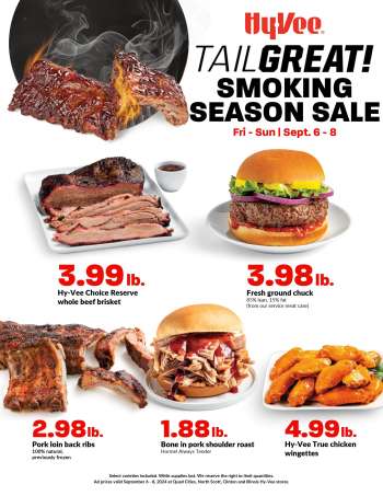 Hy-Vee Flyer - 09/06/2024 - 09/08/2024.