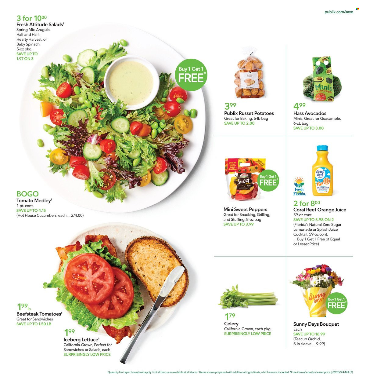 Publix ad - 09/05/2024 - 09/11/2024. Page 7