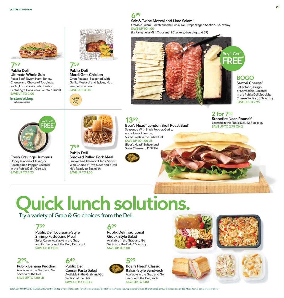 Publix ad - 09/05/2024 - 09/11/2024. Page 8
