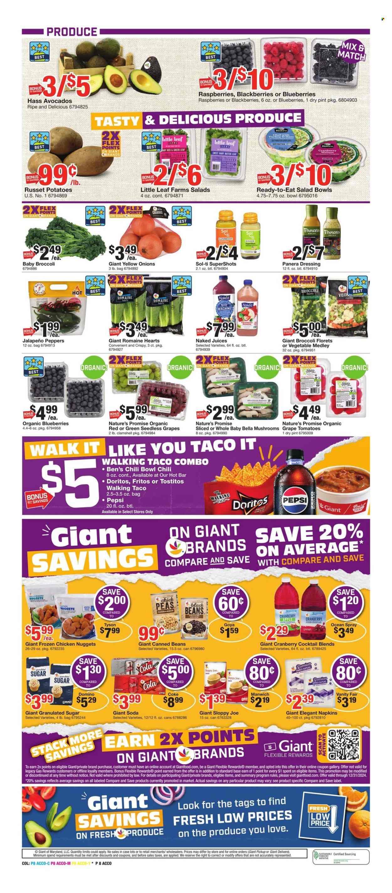 Giant Food ad - 09/06/2024 - 09/12/2024. Page 8