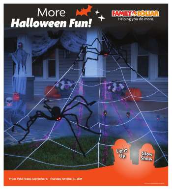 Family Dollar Flyer - 09/06/2024 - 10/31/2024.