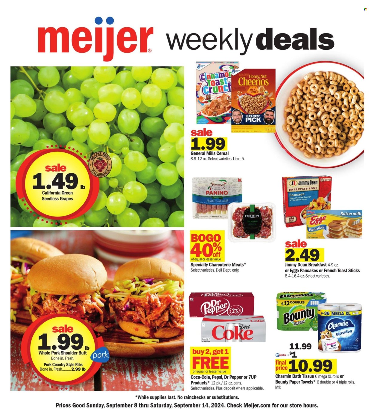 Meijer ad - 09/08/2024 - 09/14/2024. Page 1
