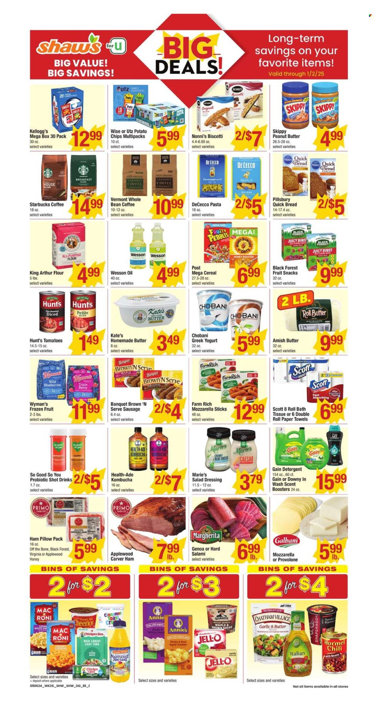 Shaw’s ad - 11/08/2024 - 11/14/2024. Page 1