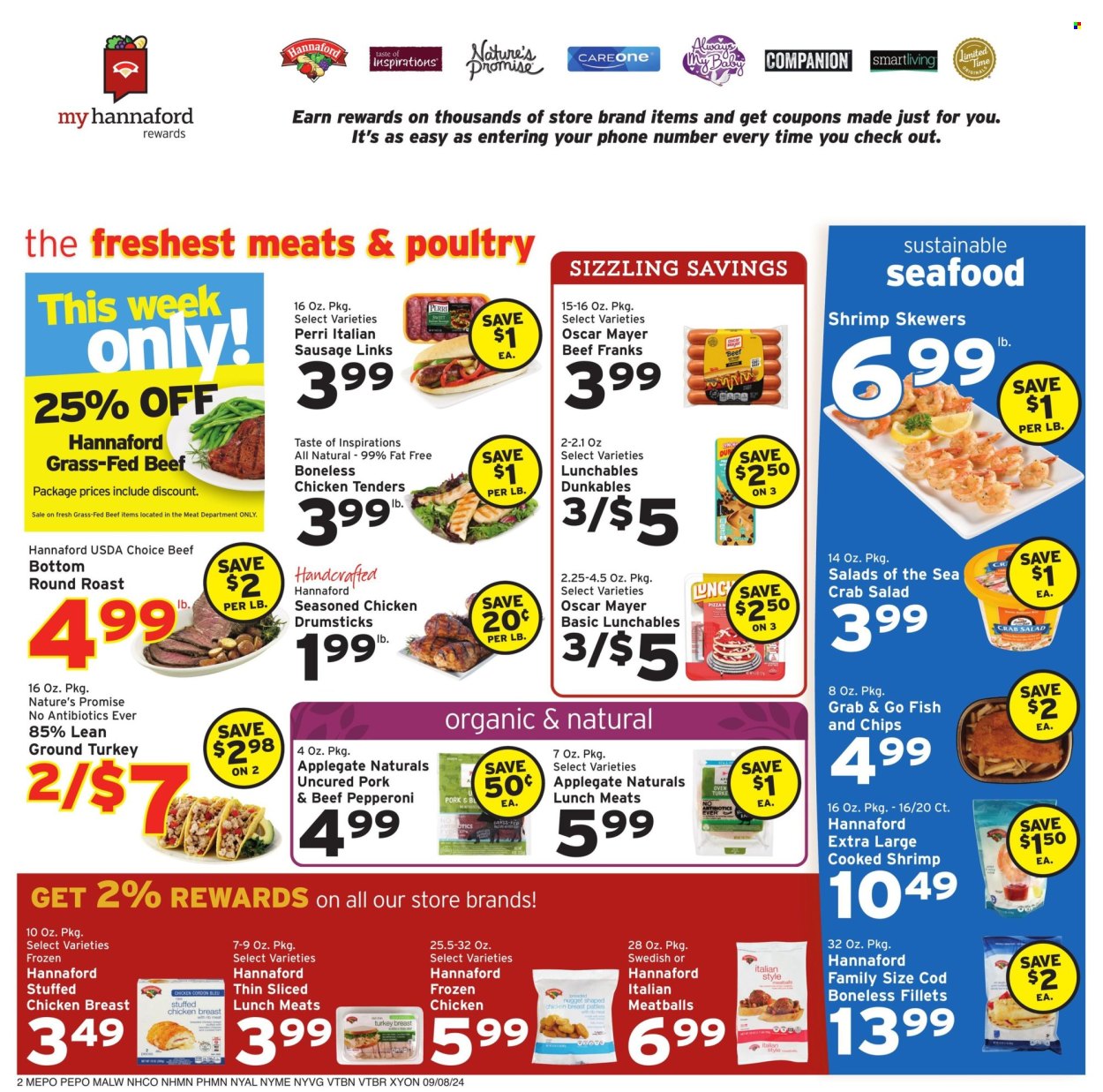 Hannaford ad - 09/08/2024 - 09/14/2024. Page 2