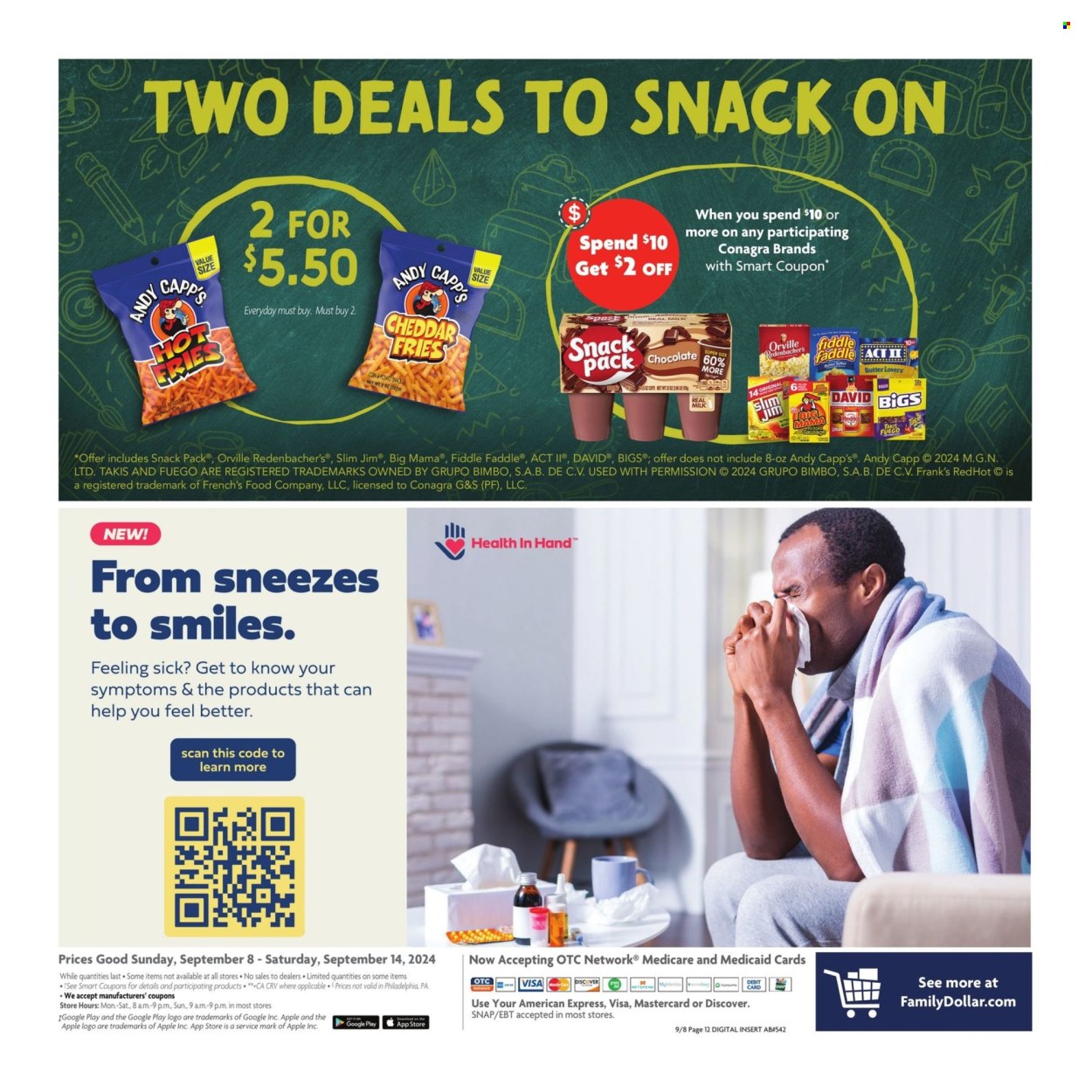 Family Dollar ad - 09/08/2024 - 09/14/2024. Page 15