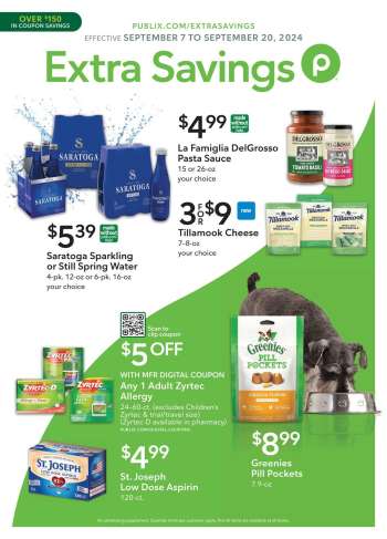 Publix Flyer - 09/07/2024 - 09/20/2024.