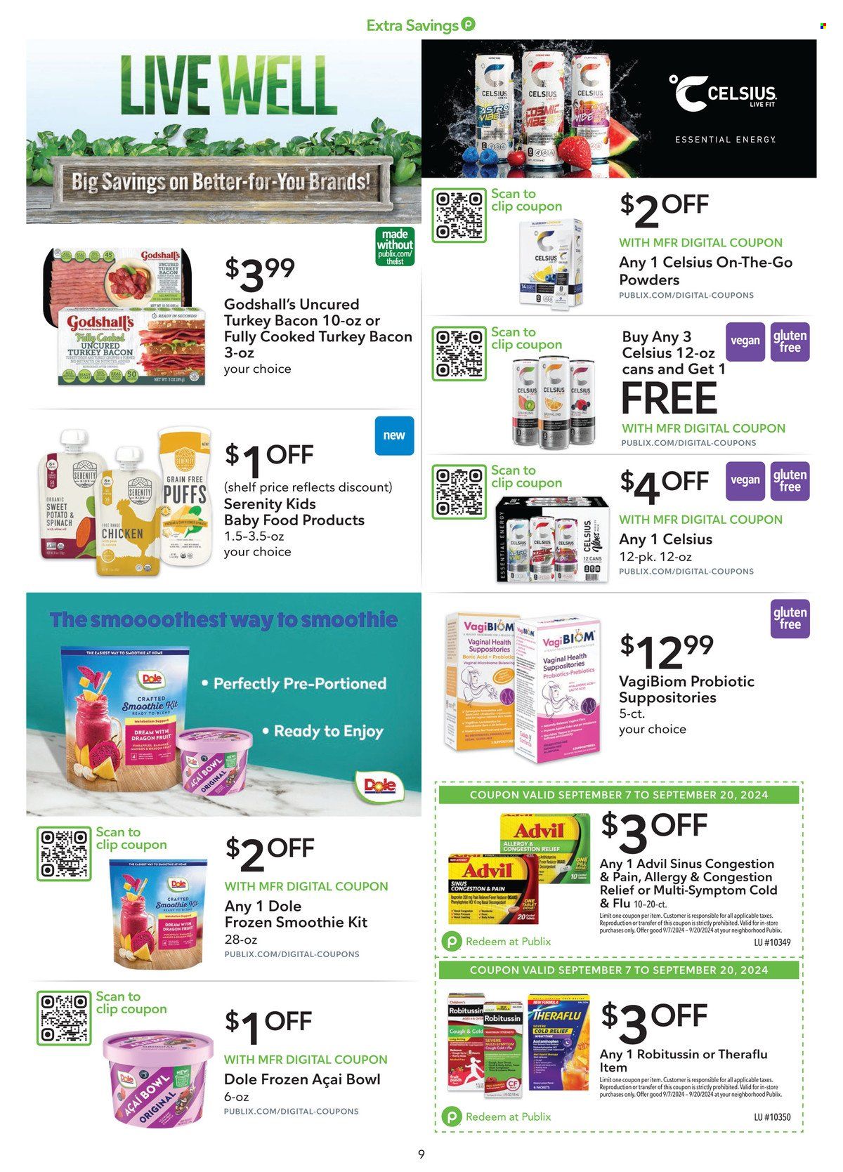 Publix ad - 09/07/2024 - 09/20/2024. Page 9