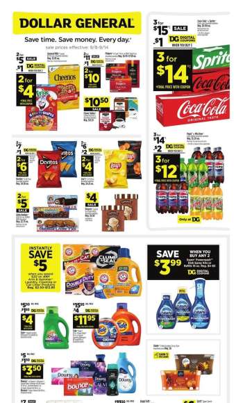 Dollar General Flyer - 09/08/2024 - 09/14/2024.