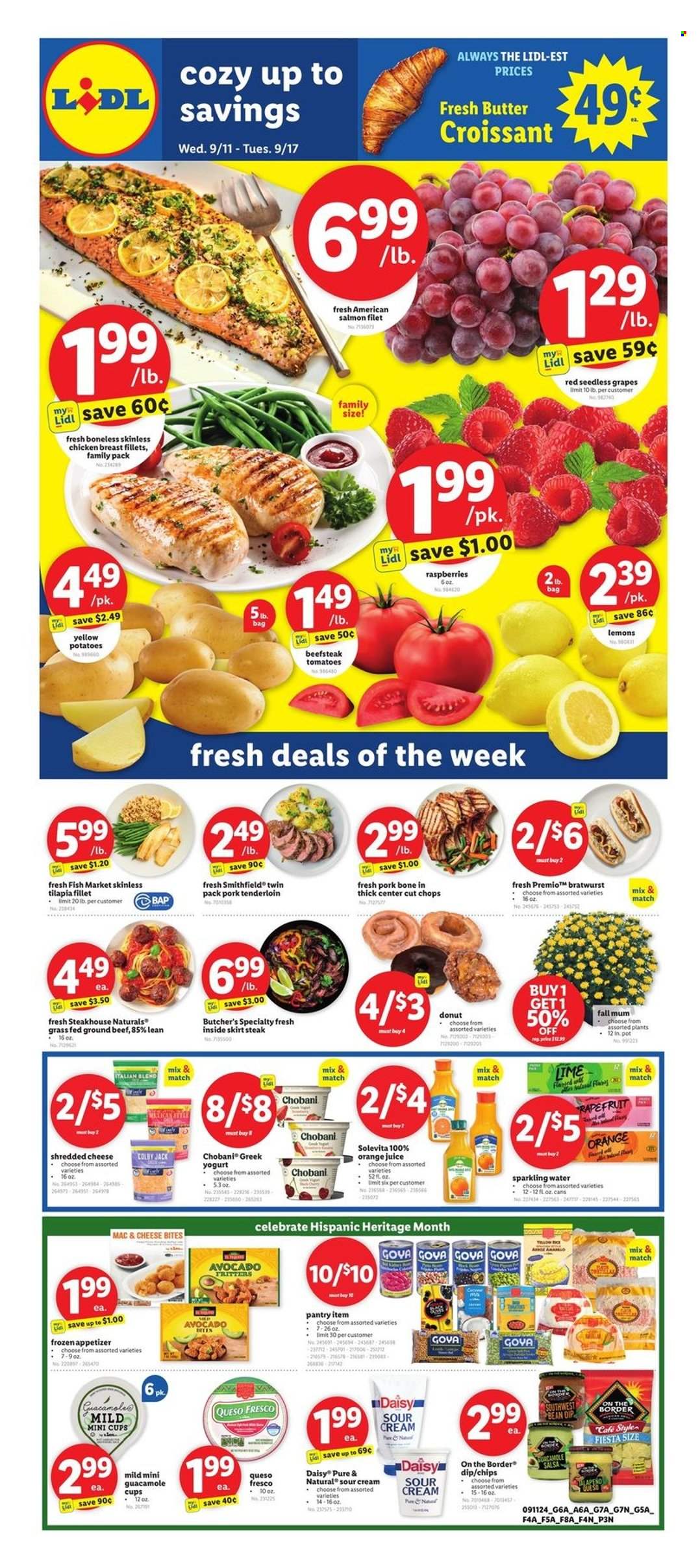Lidl ad - 09/11/2024 - 09/17/2024. Page 1