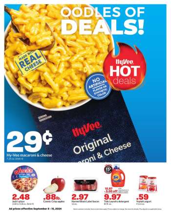 Hy-Vee Flyer - 09/09/2024 - 09/15/2024.