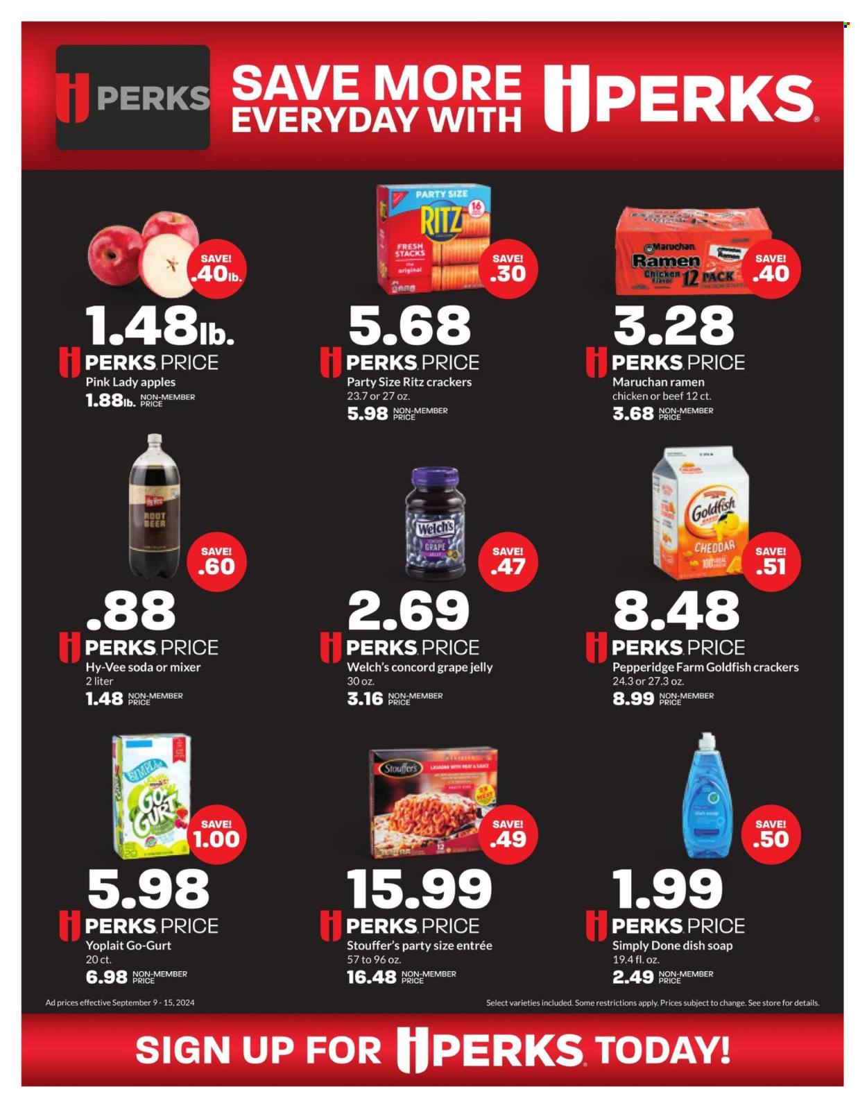 Hy-Vee ad - 09/09/2024 - 09/15/2024. Page 2