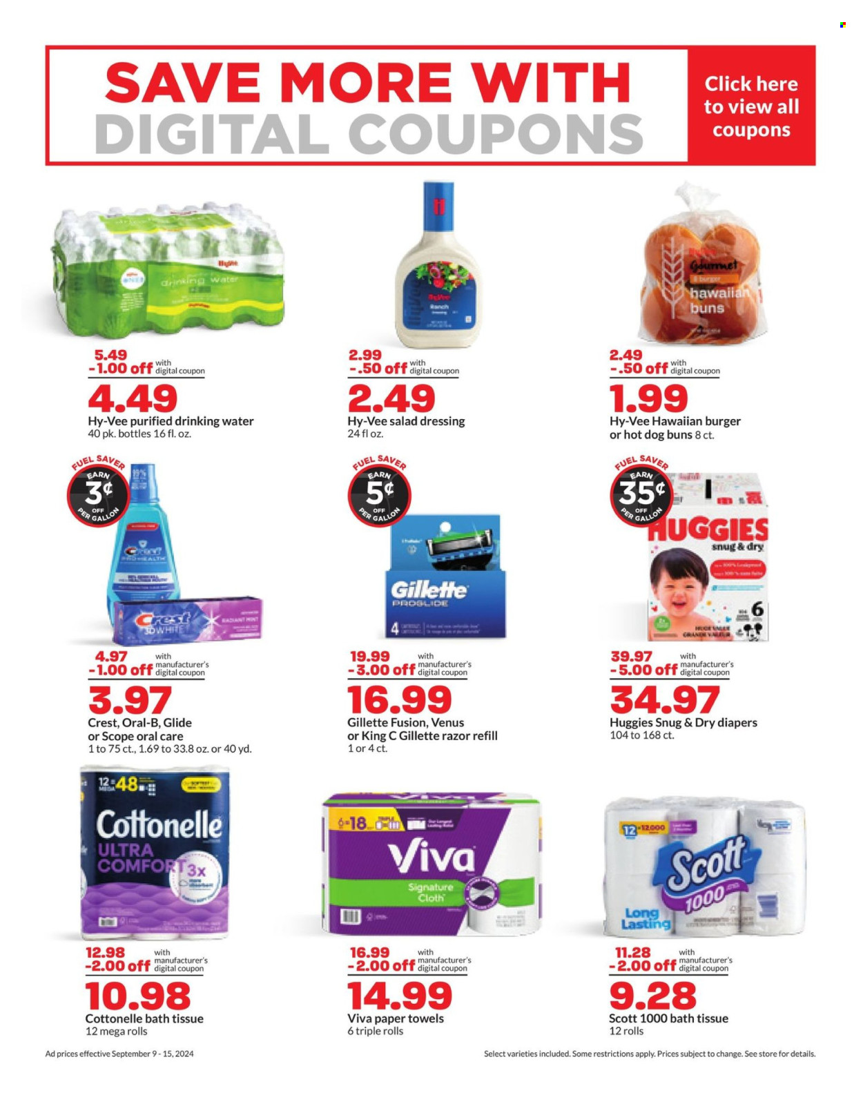 Hy-Vee ad - 09/09/2024 - 09/15/2024. Page 3