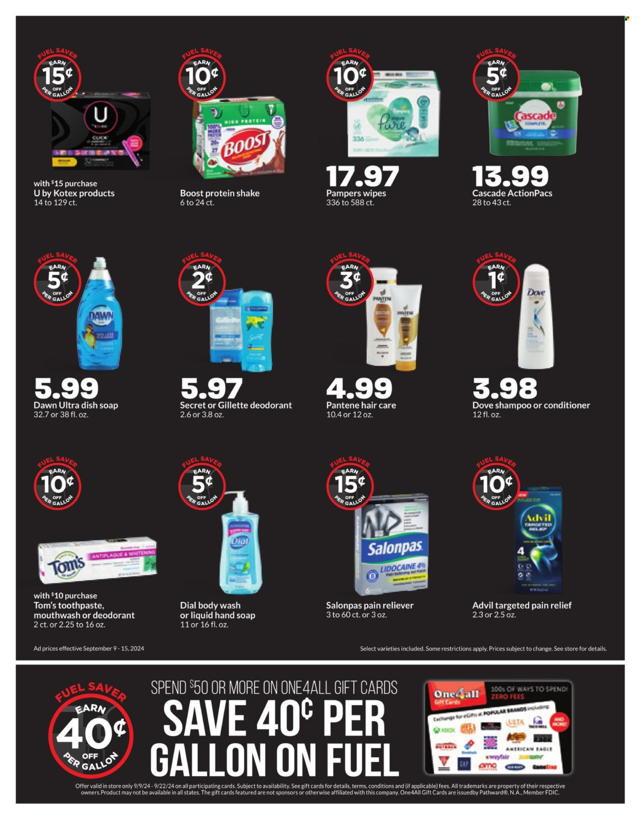 Hy-Vee ad - 09/09/2024 - 09/15/2024. Page 6