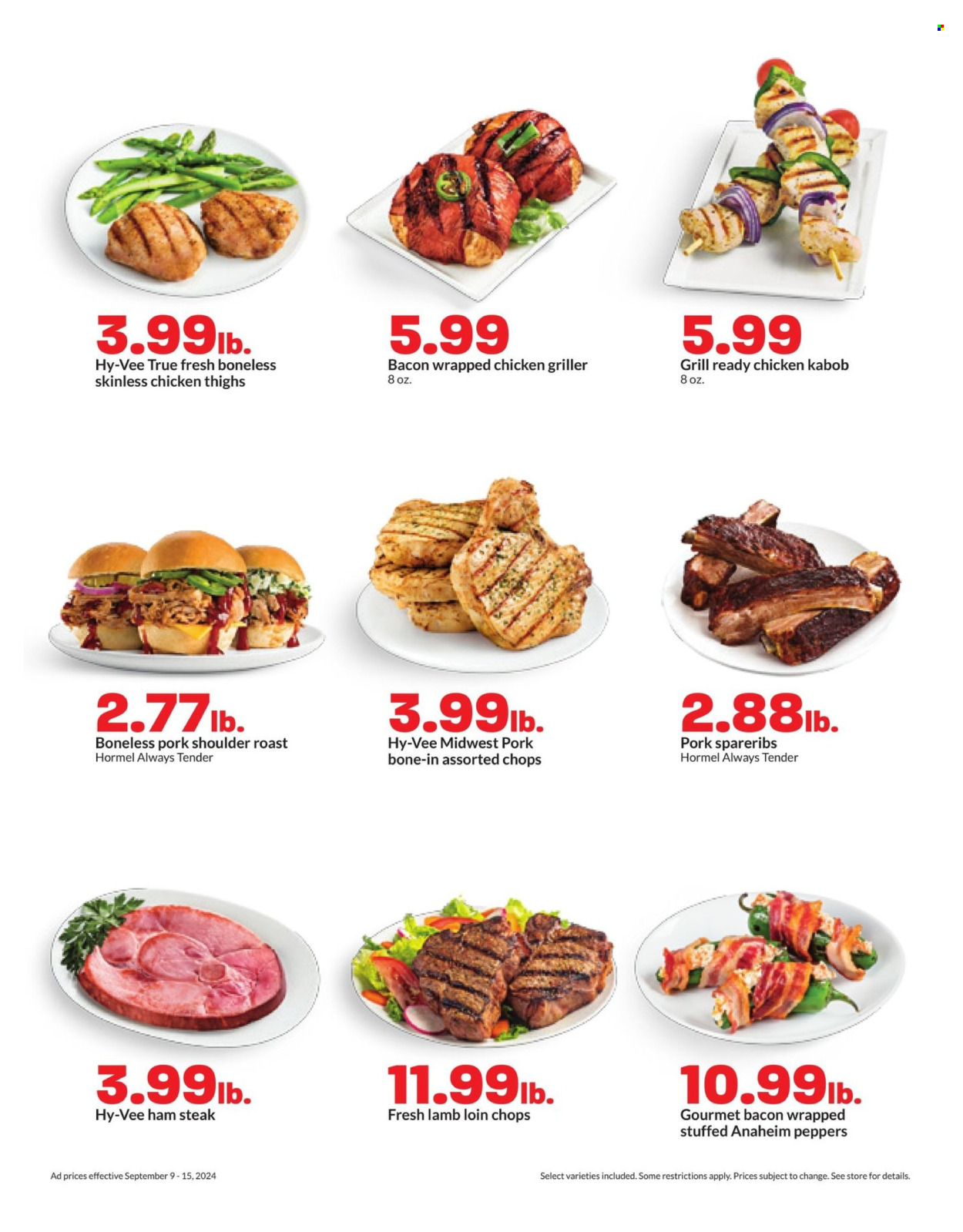 Hy-Vee ad - 09/09/2024 - 09/15/2024. Page 10
