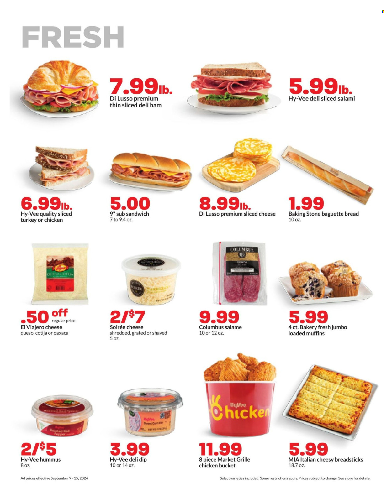 Hy-Vee ad - 09/09/2024 - 09/15/2024. Page 12