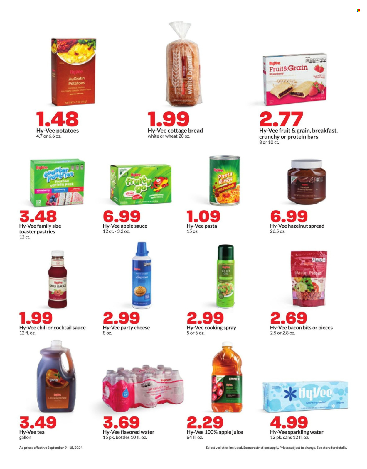 Hy-Vee ad - 09/09/2024 - 09/15/2024. Page 15
