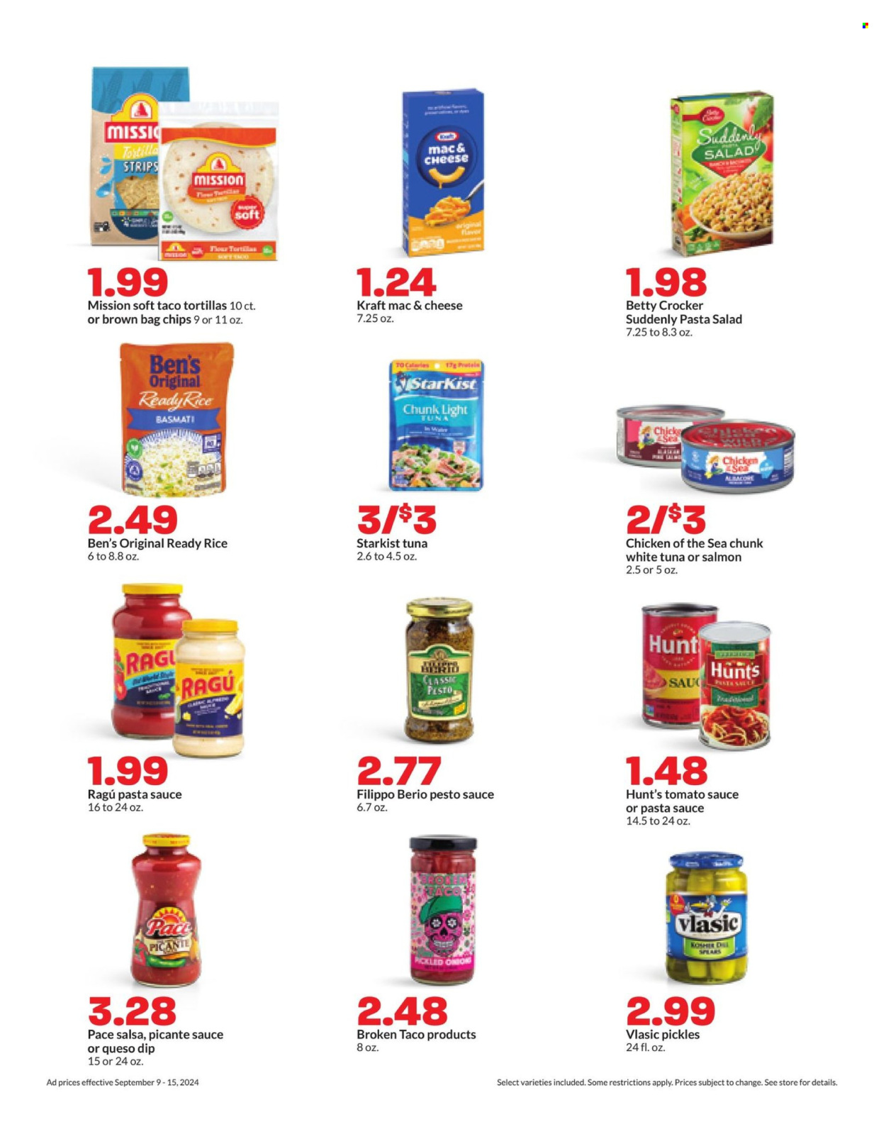 Hy-Vee ad - 09/09/2024 - 09/15/2024. Page 18