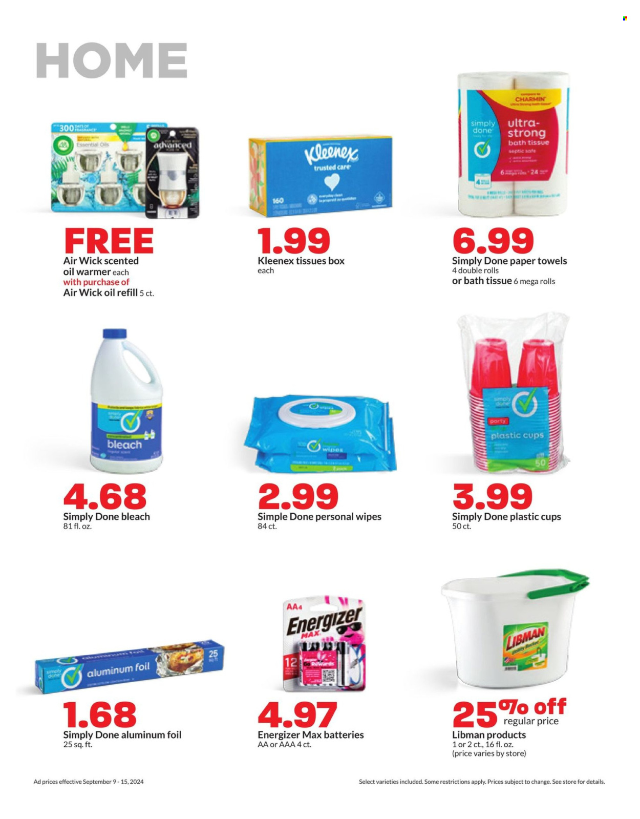 Hy-Vee ad - 09/09/2024 - 09/15/2024. Page 27