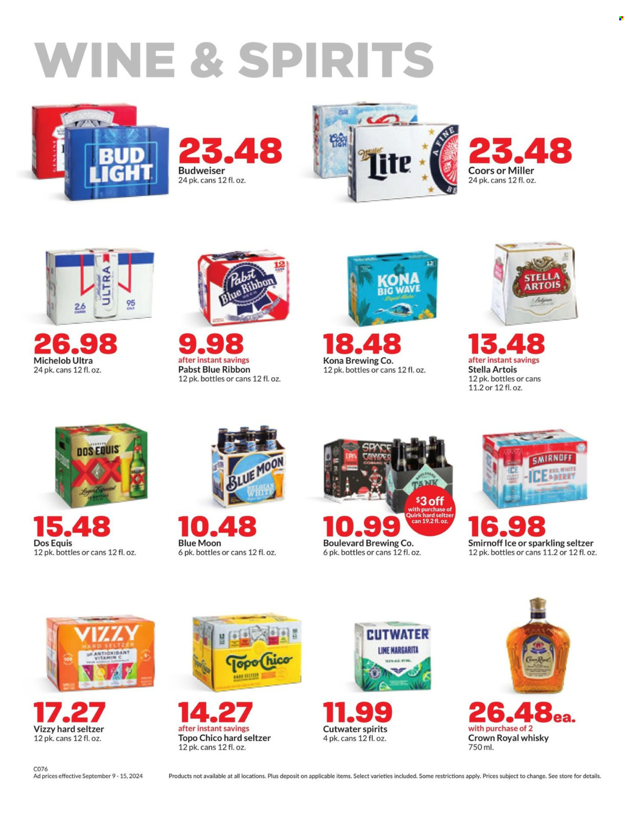 Hy-Vee ad - 09/09/2024 - 09/15/2024. Page 29