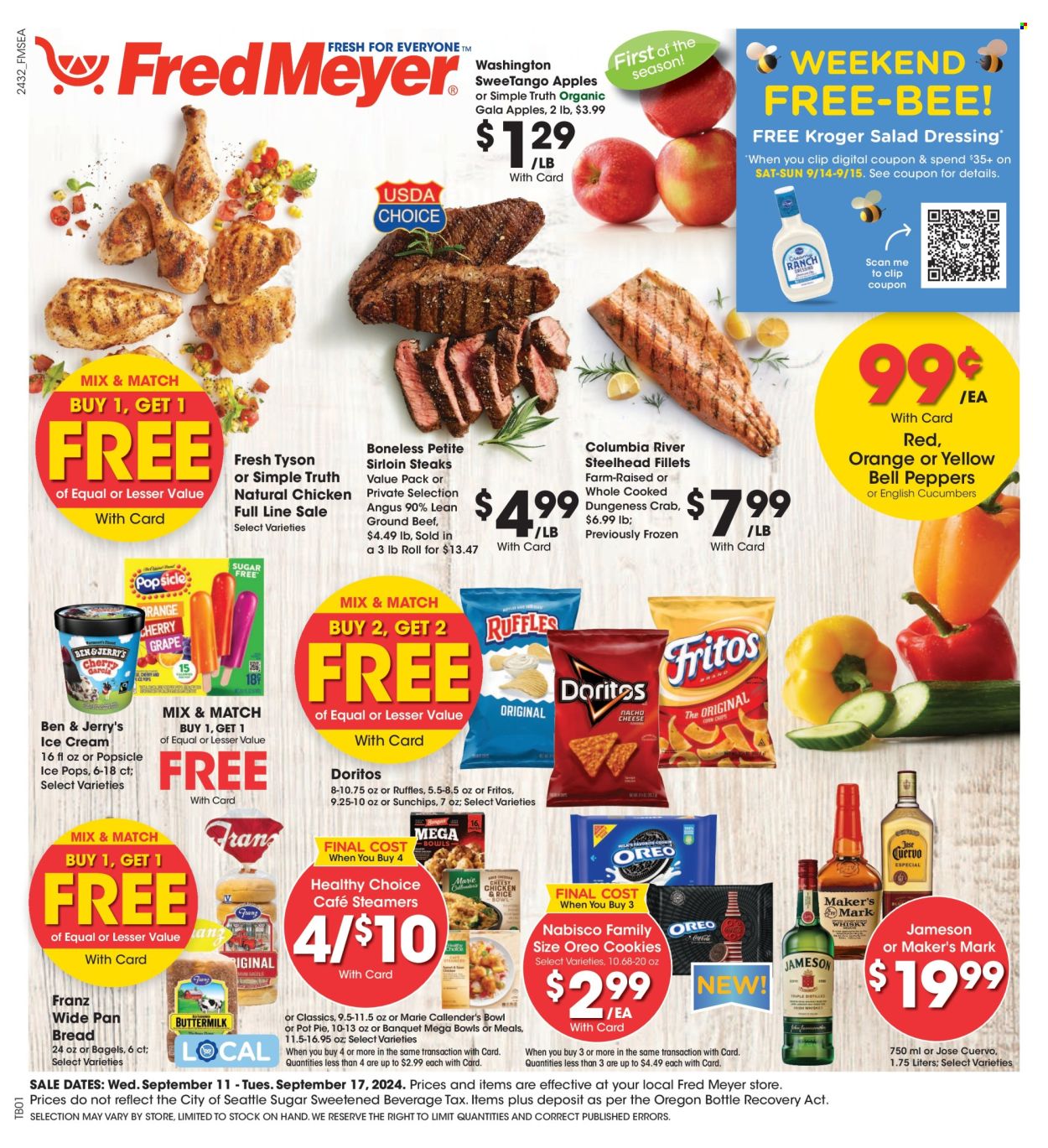 Fred Meyer ad - 09/11/2024 - 09/17/2024. Page 1