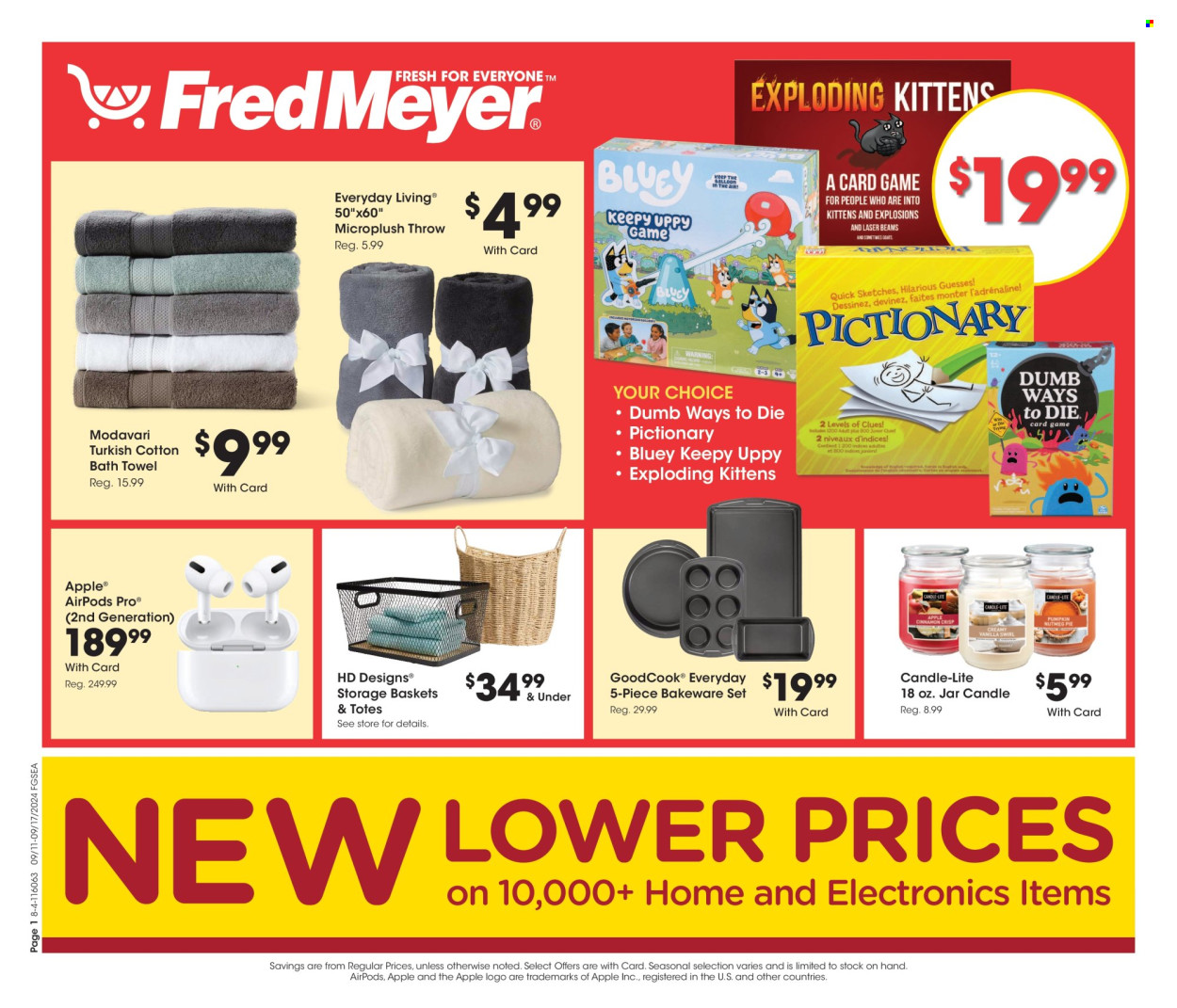 Fred Meyer ad - 09/11/2024 - 09/17/2024. Page 1