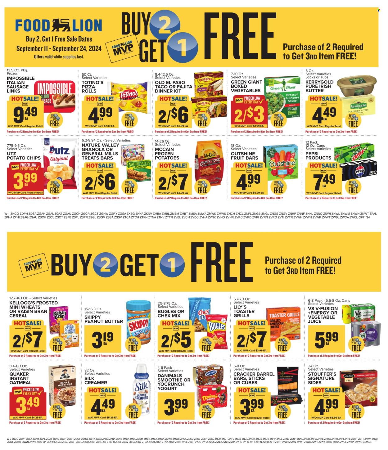 Food Lion ad - 09/11/2024 - 09/17/2024. Page 9
