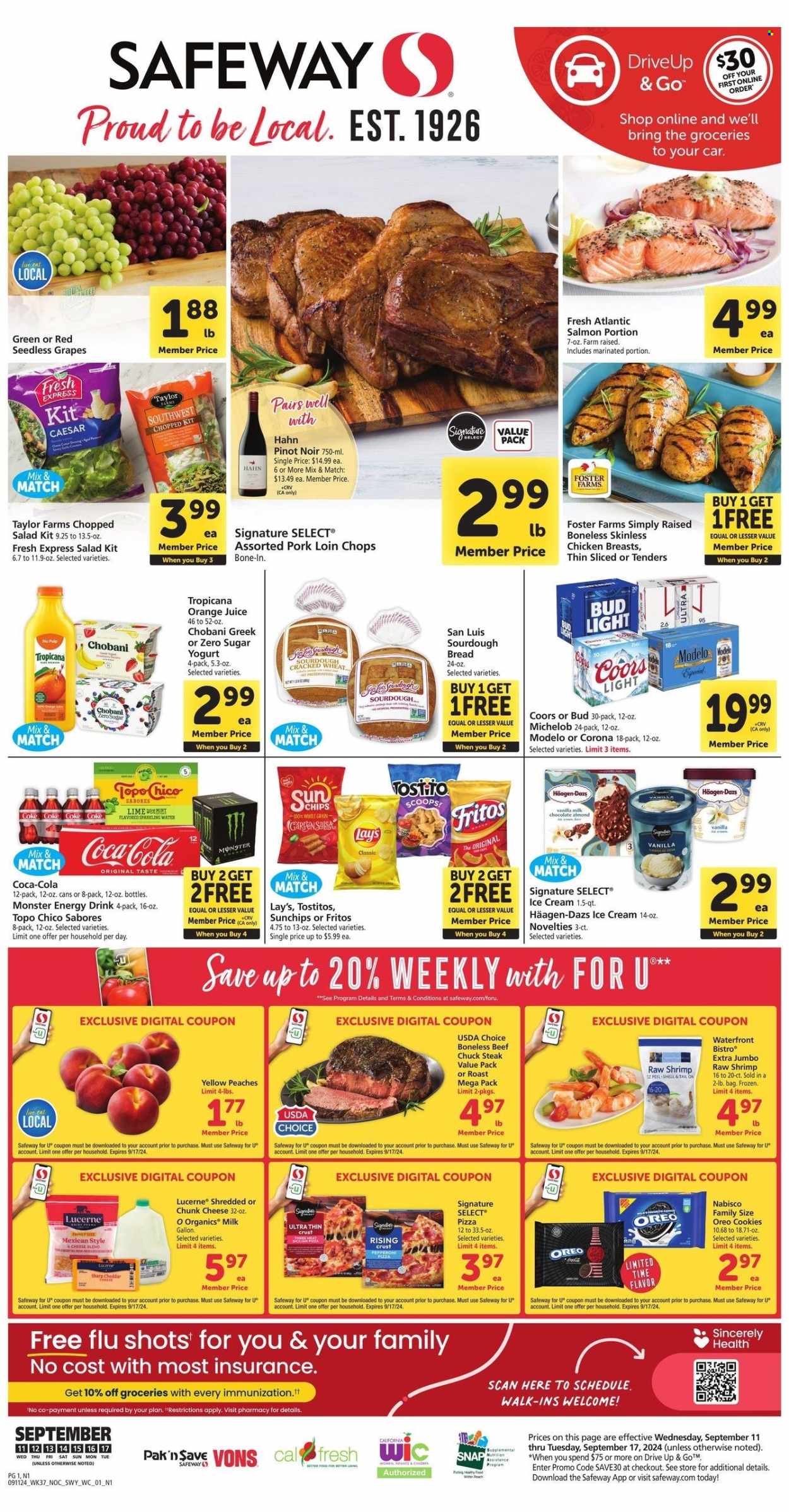 Safeway ad - 09/11/2024 - 09/17/2024. Page 1