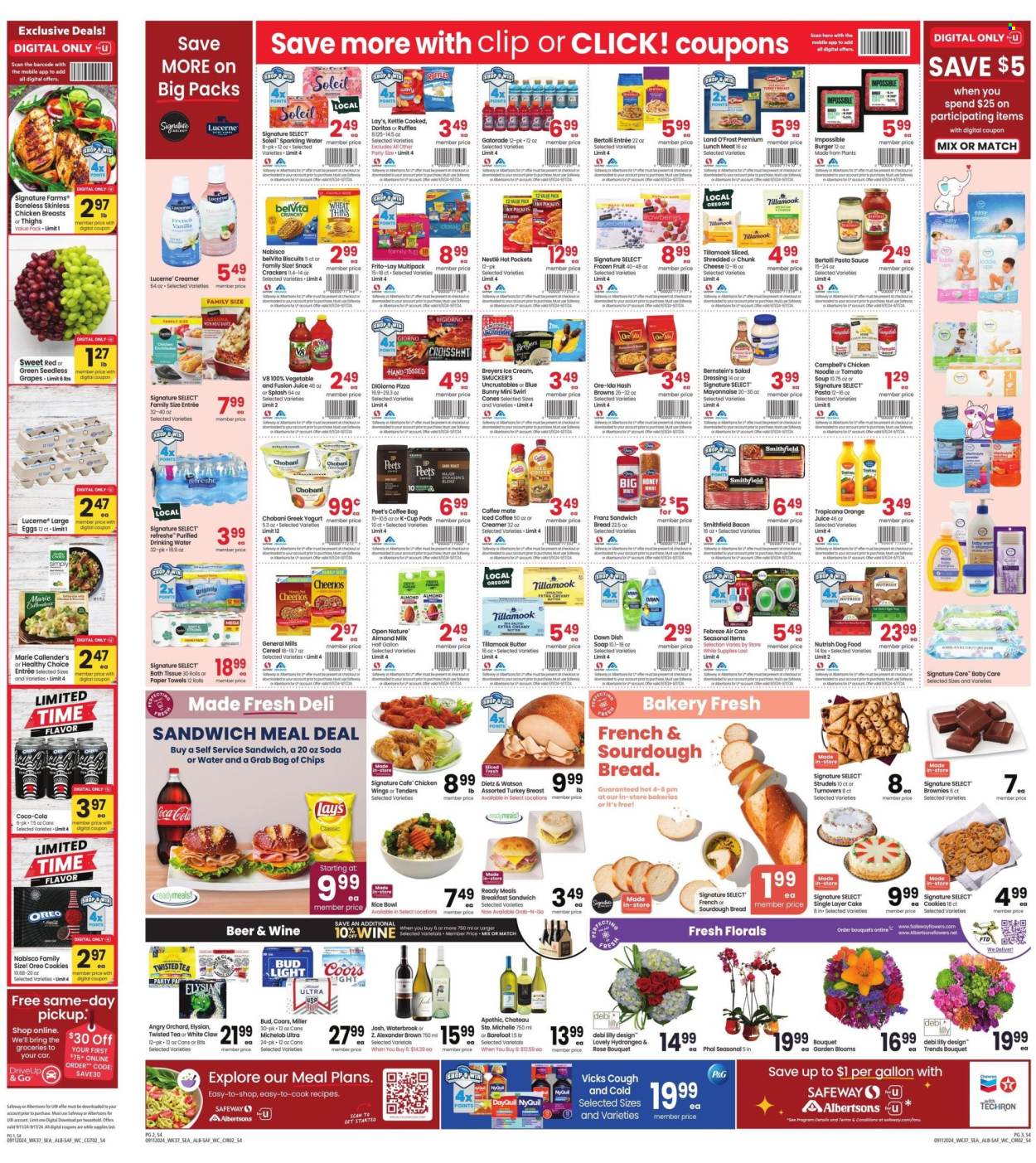 Safeway ad - 09/11/2024 - 09/17/2024. Page 2
