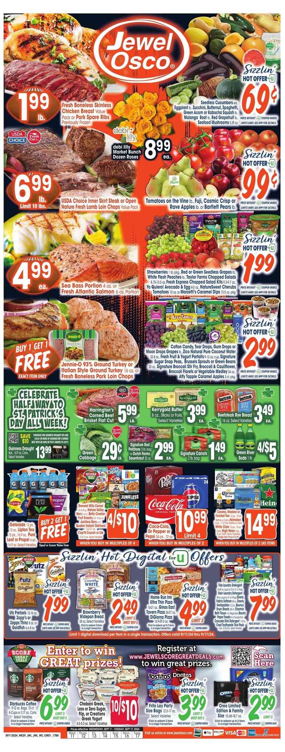 Jewel Osco ad - 09/11/2024 - 09/17/2024. Page 1