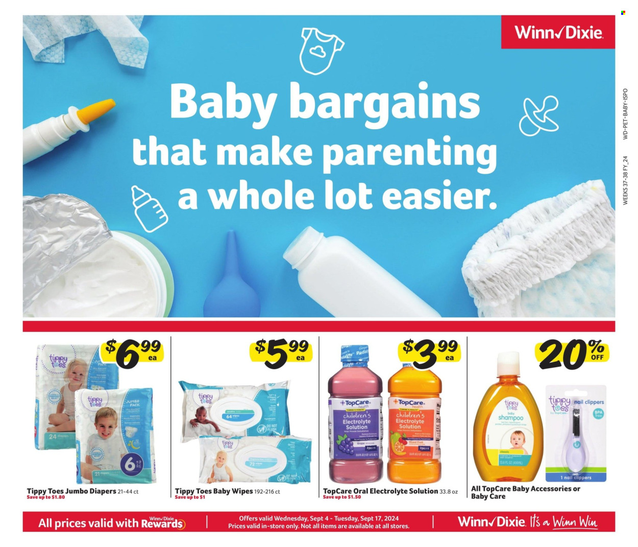 Winn Dixie ad - 09/04/2024 - 09/17/2024. Page 4