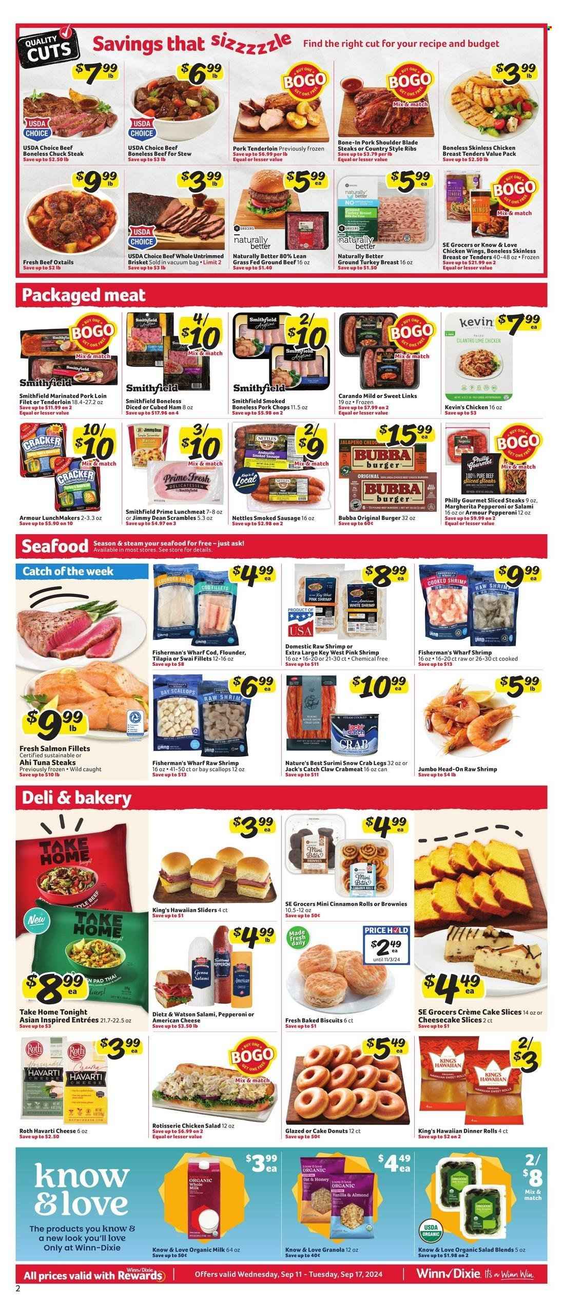 Winn Dixie ad - 09/11/2024 - 09/17/2024. Page 2