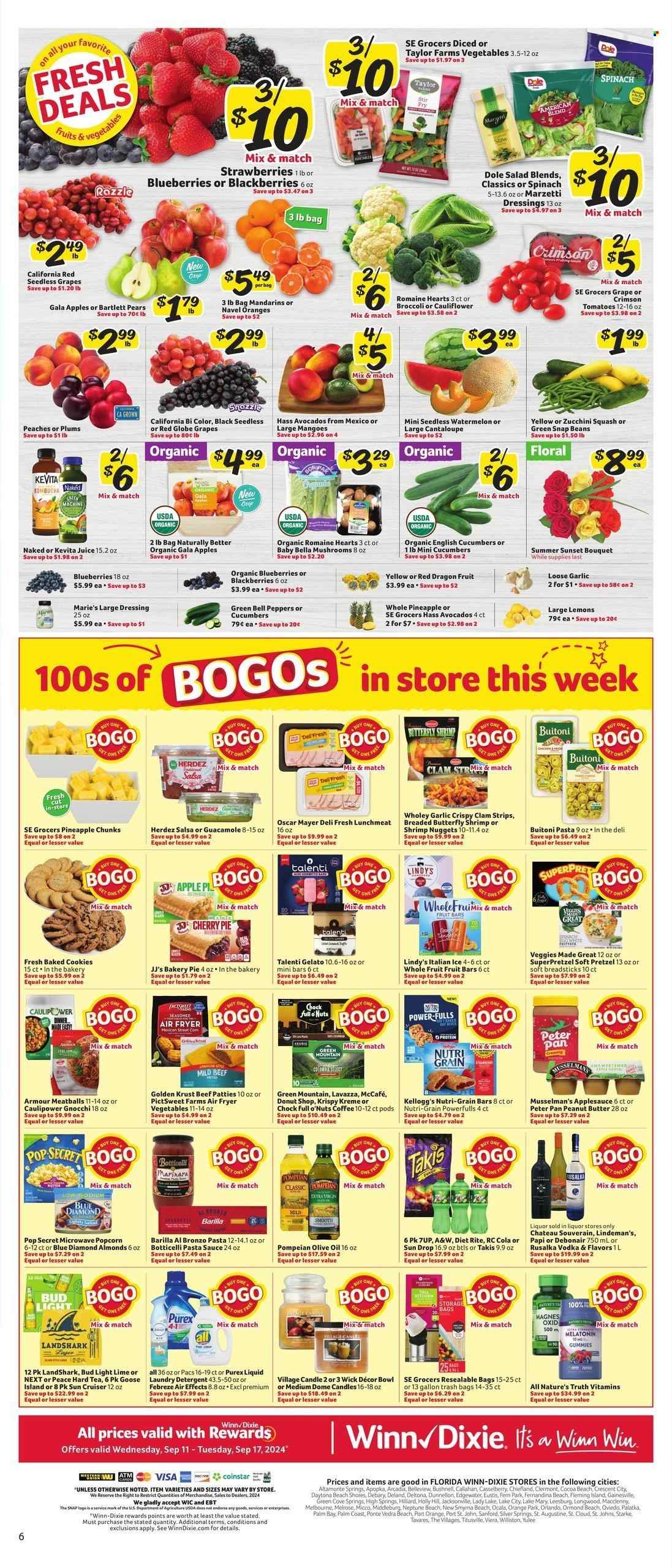 Winn Dixie ad - 09/11/2024 - 09/17/2024. Page 8