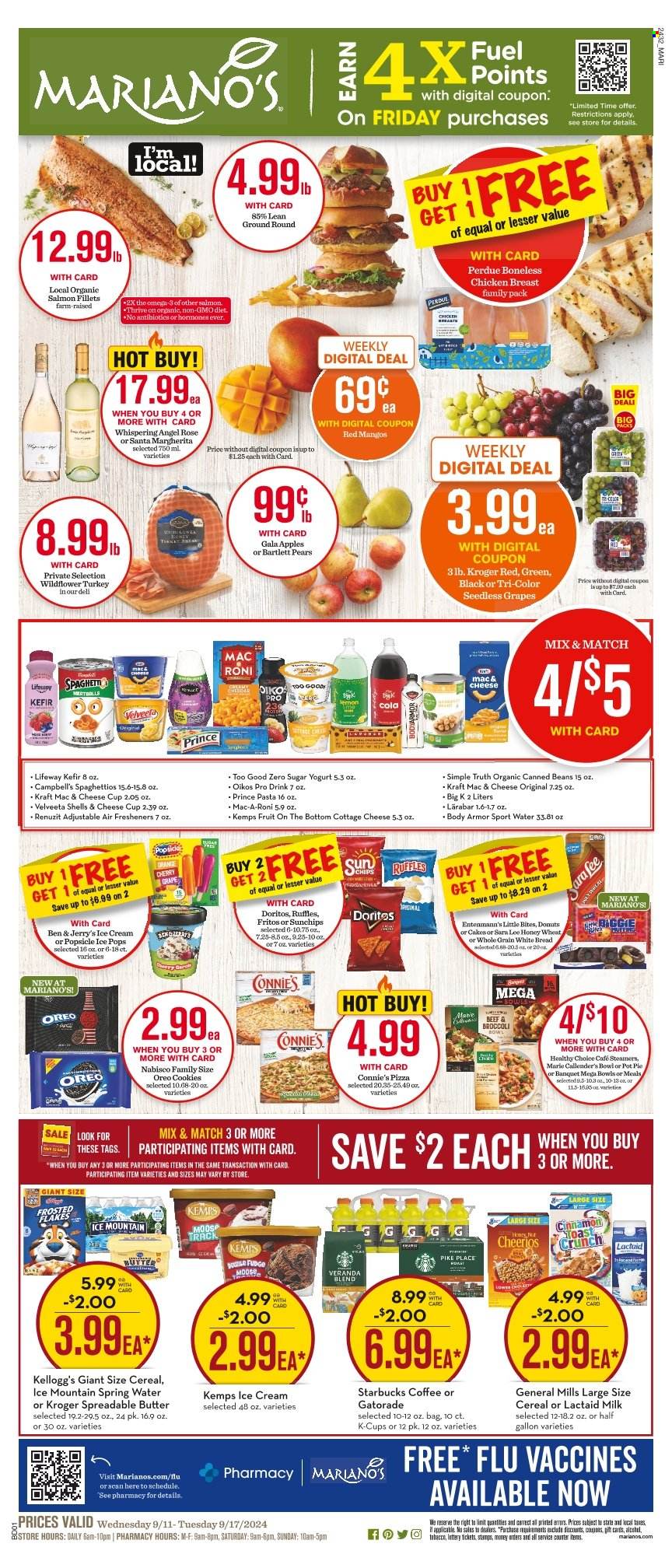 Mariano’s ad - 09/11/2024 - 09/17/2024. Page 1