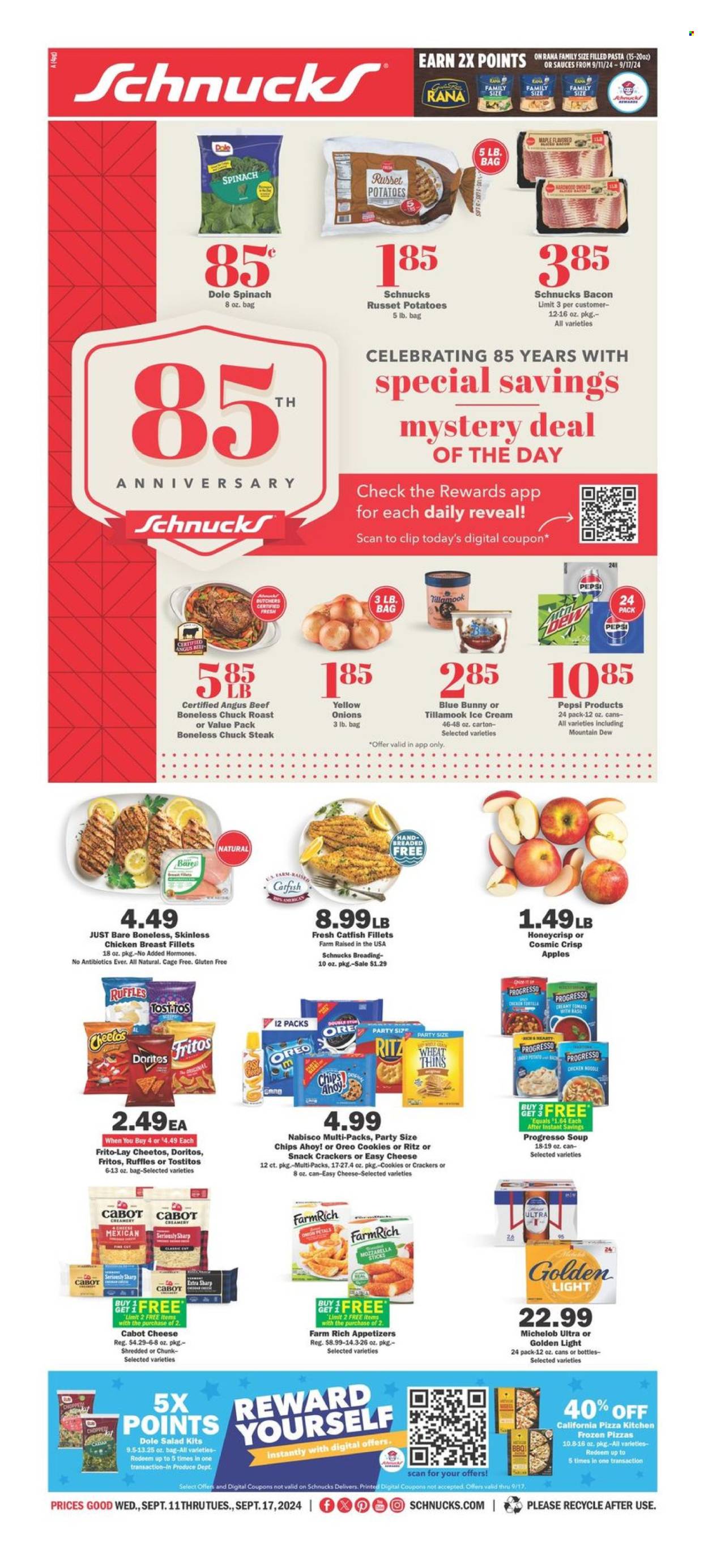 Schnucks ad - 09/11/2024 - 09/17/2024. Page 1
