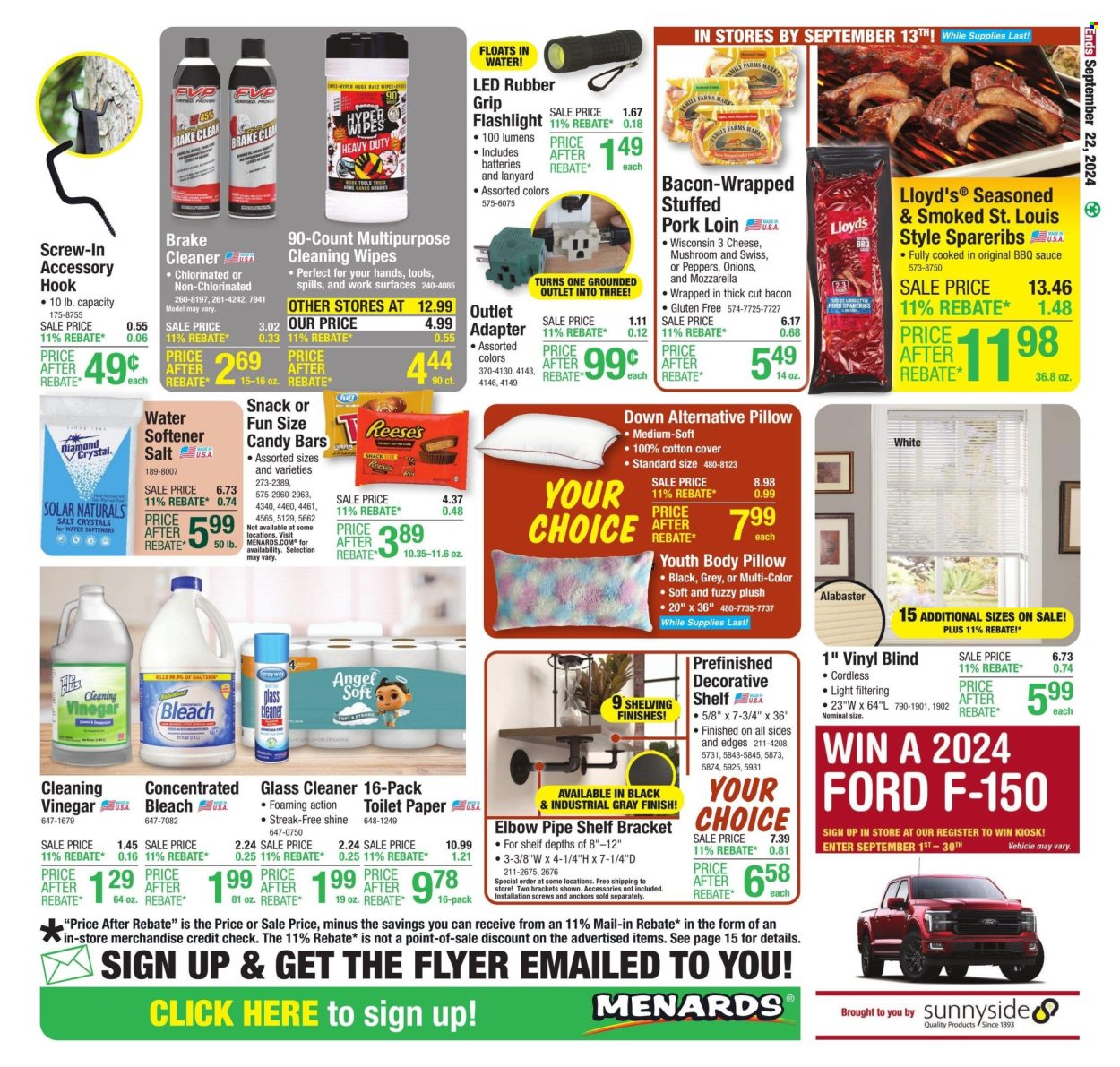 Menards ad - 09/12/2024 - 09/22/2024. Page 26