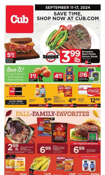 Cub Foods Flyer - 09/11/2024 - 09/17/2024.