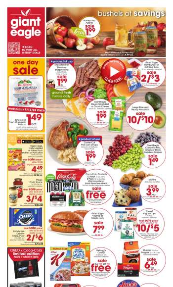 Giant Eagle Flyer - 09/12/2024 - 09/18/2024.