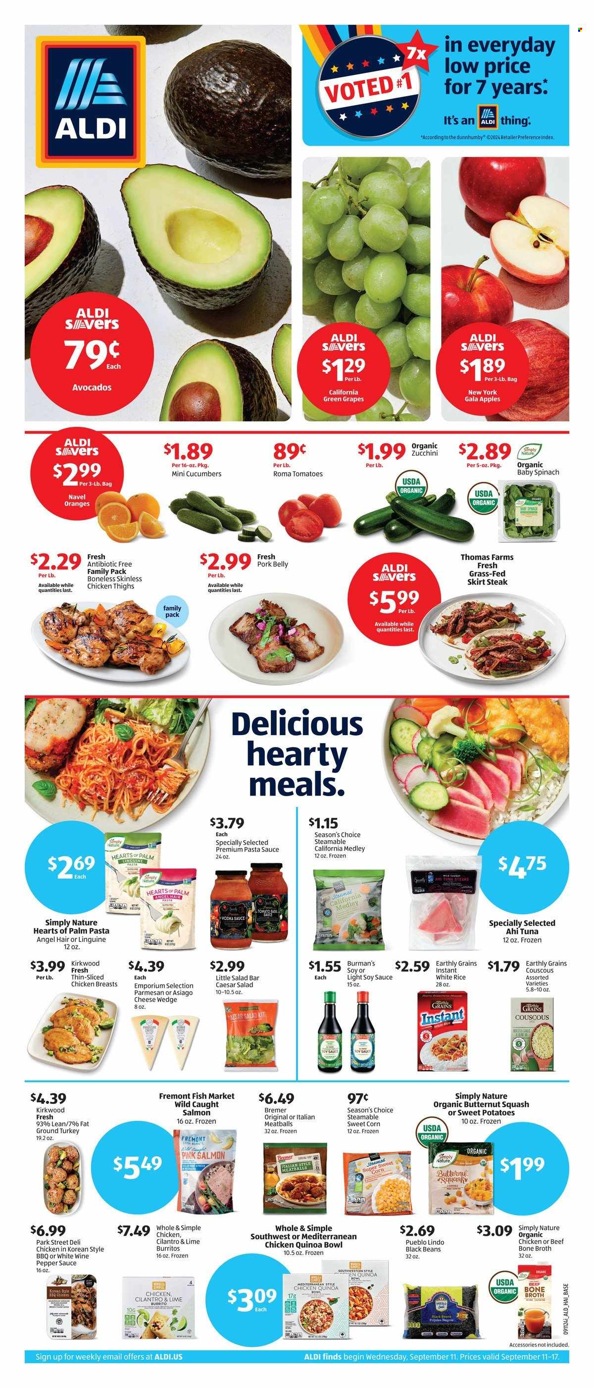 ALDI ad - 09/11/2024 - 09/17/2024. Page 1