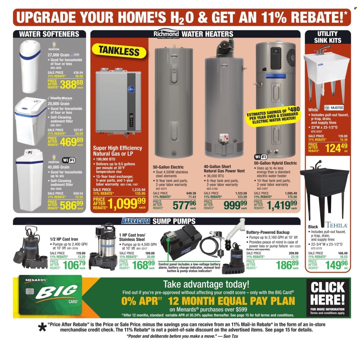 Menards ad - 09/11/2024 - 09/22/2024. Page 22