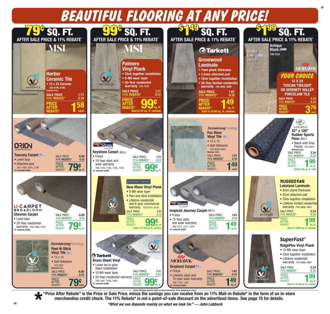 Menards ad - 09/11/2024 - 09/22/2024. Page 23