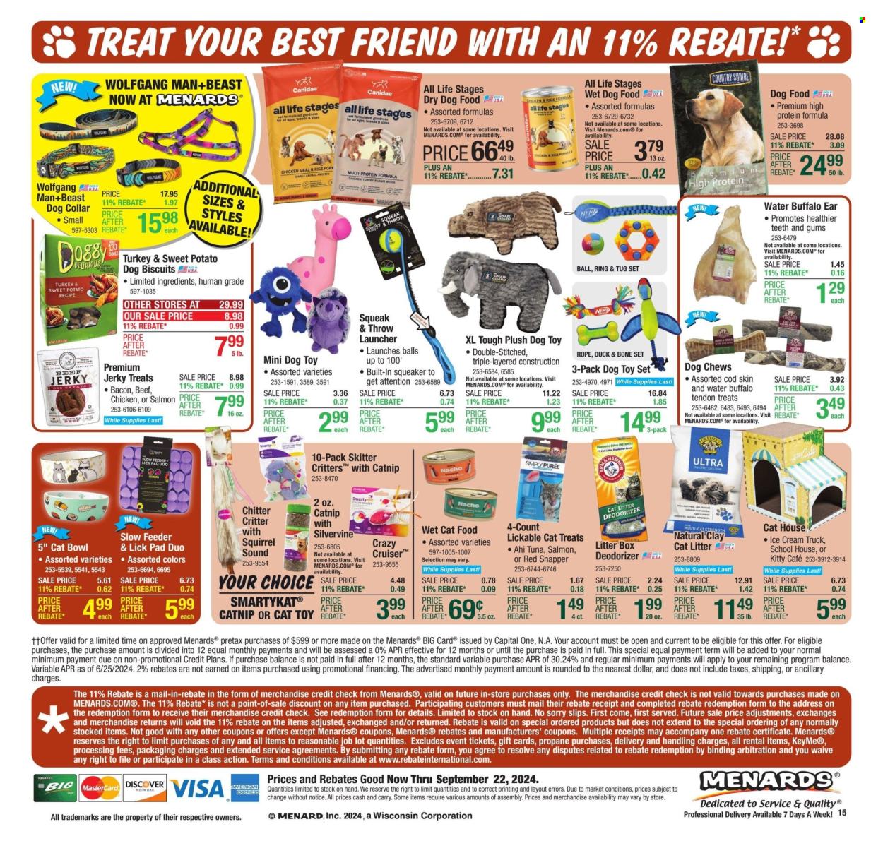 Menards ad - 09/11/2024 - 09/22/2024. Page 25