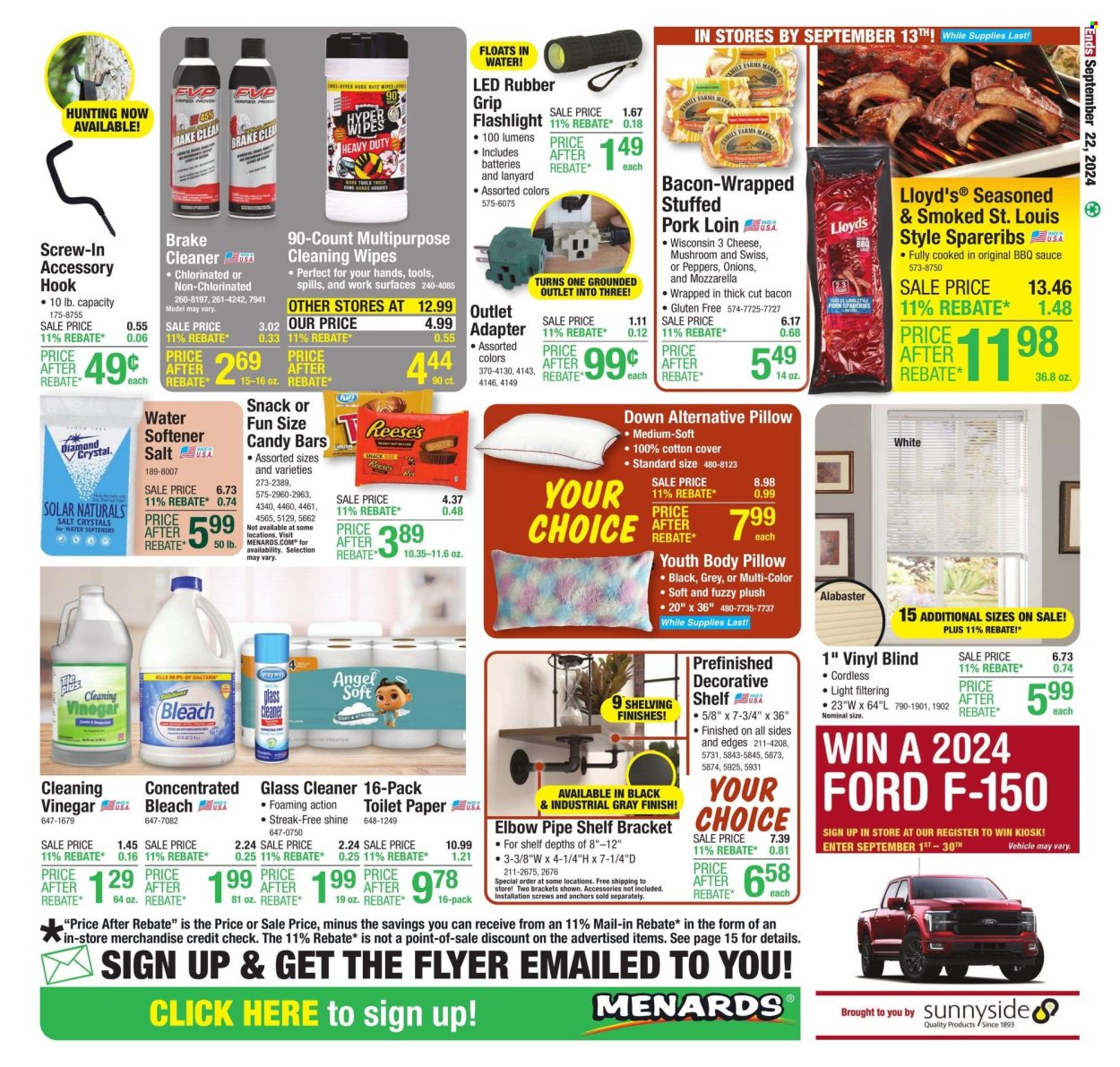 Menards ad - 09/11/2024 - 09/22/2024. Page 26